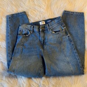 The Jessica high rise cropped barrel jean